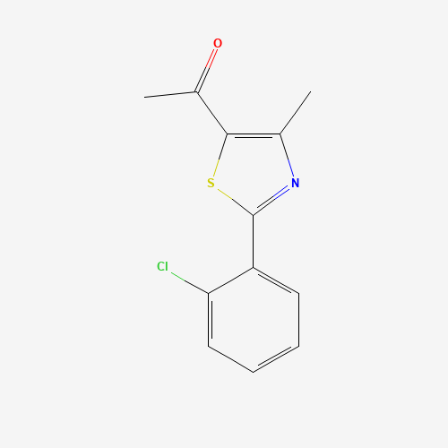 1-[2-(2-chlorophenyl)-4-methyl-1,3-thiazol-5-yl]ethanone (CAS: 478047-30-2) - Related Chemical Product