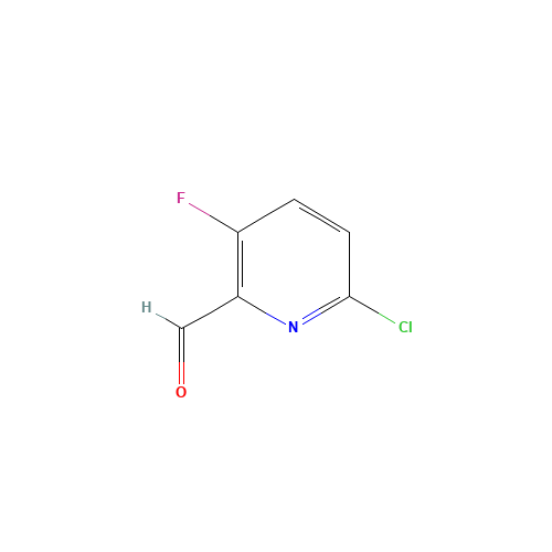 6-chloro-3-fluoropyridine-2-carbaldehyde (CAS: 884494-77-3) - Related Chemical Product