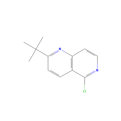 2-tert-butyl-5-chloro-1,6-naphthyridine (CAS: 1352329-30-6) - Related Chemical Product