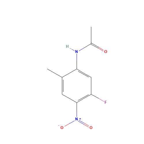 N-(5-fluoro-2-methyl-4-nitrophenyl)acetamide (CAS: 633327-49-8) - Related Chemical Product