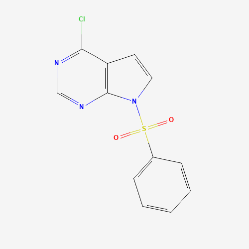 7-(benzenesulfonyl)-4-chloropyrrolo[2,3-d]pyrimidine (CAS: 186519-89-1) - Related Chemical Product