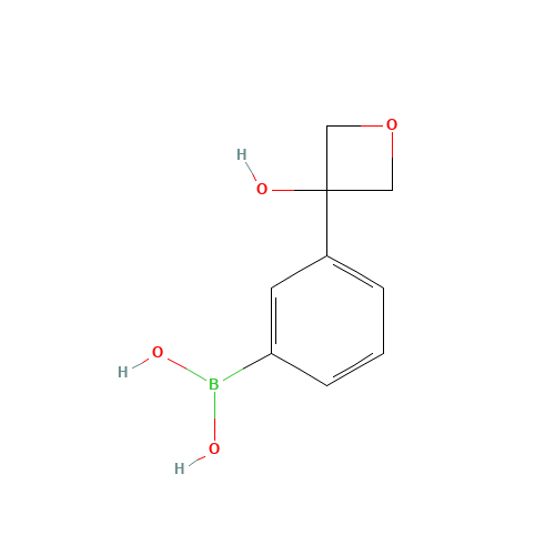[3-(3-hydroxyoxetan-3-yl)phenyl]boronic acid (CAS: 1403992-43-7) - Related Chemical Product