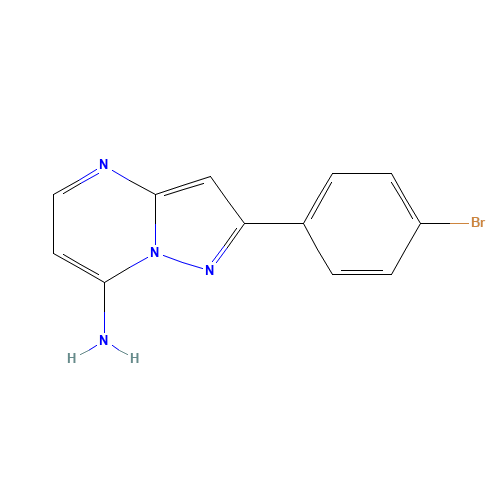 2-(4-bromophenyl)pyrazolo[1,5-a]pyrimidin-7-amine (CAS: 934329-28-9) - Related Chemical Product