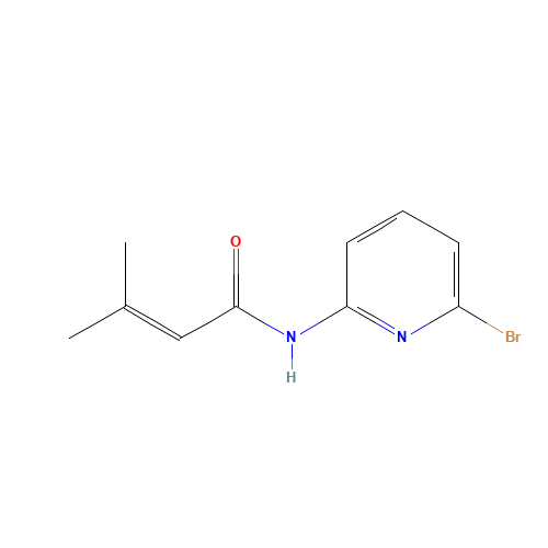 N-(6-bromopyridin-2-yl)-3-methylbut-2-enamide (CAS: 618446-04-1) - Related Chemical Product