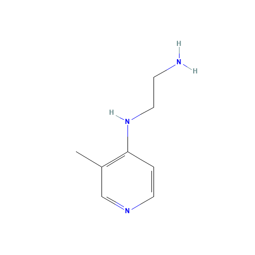 N'-(3-methylpyridin-4-yl)ethane-1,2-diamine (CAS: 915922-09-7) - Related Chemical Product