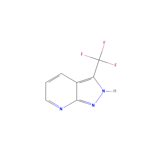 3-(trifluoromethyl)-2H-pyrazolo[3,4-b]pyridine (CAS: 956010-87-0) - Related Chemical Product
