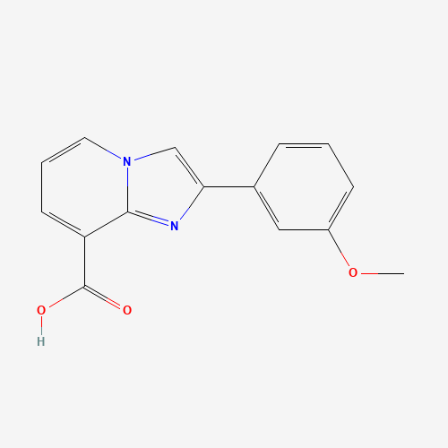 2-(3-methoxyphenyl)imidazo[1,2-a]pyridine-8-carboxylic acid (CAS: 133427-31-3) - Related Chemical Product