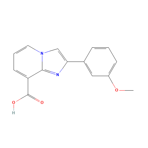 2-(3-methoxyphenyl)imidazo[1,2-a]pyridine-8-carboxylic acid (CAS: 133427-31-3) - Related Chemical Product