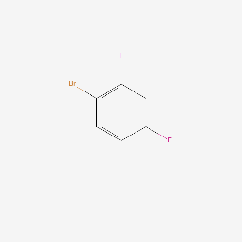 1-bromo-4-fluoro-2-iodo-5-methylbenzene (CAS: 202865-75-6) - Related Chemical Product
