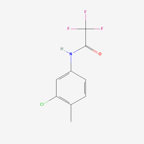 N-(3-chloro-4-methylphenyl)-2,2,2-trifluoroacetamide (CAS: 64694-83-3) - Related Chemical Product