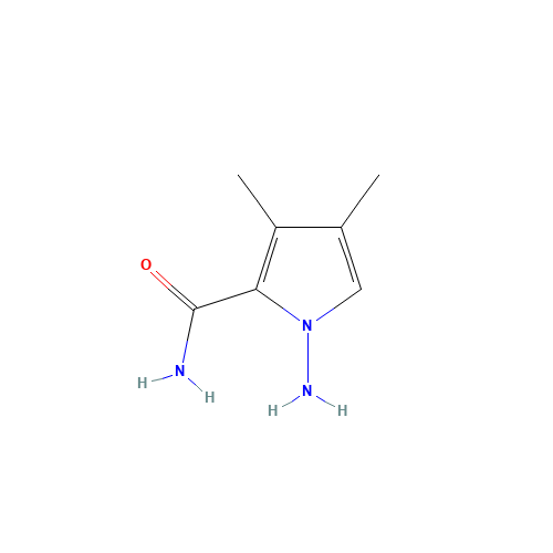1-amino-3,4-dimethylpyrrole-2-carboxamide (CAS: 721943-77-7) - Related Chemical Product