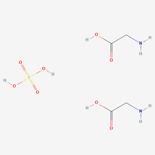 2-aminoacetic acid;sulfuric acid (CAS: 23791-92-6) - Chemical Structure and Molecular Formula 
