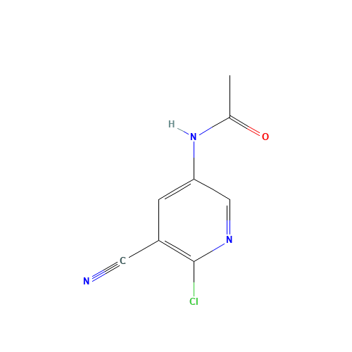 N-(6-chloro-5-cyanopyridin-3-yl)acetamide (CAS: 72587-13-4) - Related Chemical Product