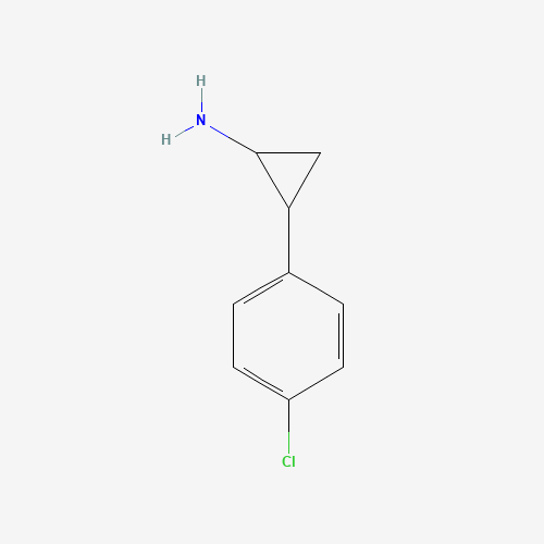 2-(4-chlorophenyl)cyclopropan-1-amine (CAS: 61114-41-8) - Related Chemical Product