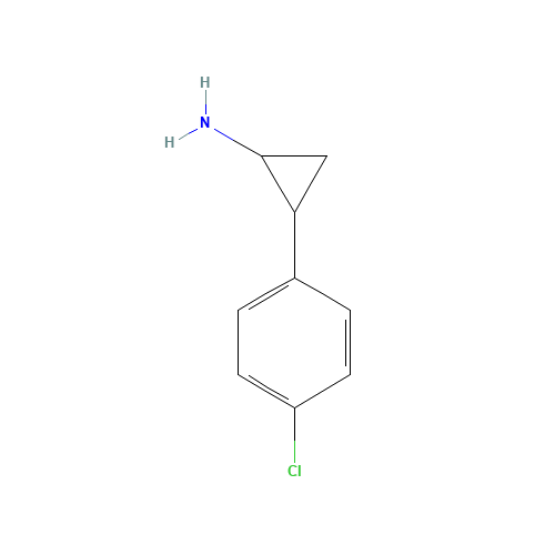 2-(4-chlorophenyl)cyclopropan-1-amine (CAS: 61114-41-8) - Related Chemical Product