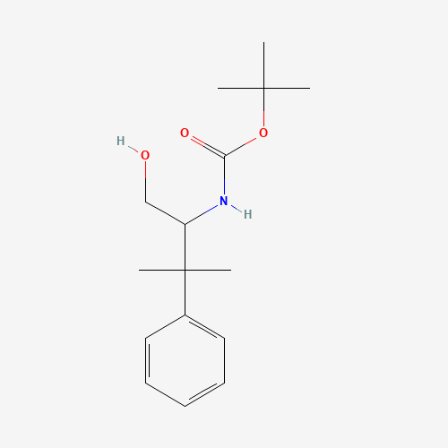 tert-butyl N-(1-hydroxy-3-methyl-3-phenylbutan-2-yl)carbamate (CAS: 1044851-51-5) - Related Chemical Product