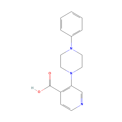 3-(4-phenylpiperazin-1-yl)pyridine-4-carboxylic acid (CAS: 1461602-23-2) - Related Chemical Product