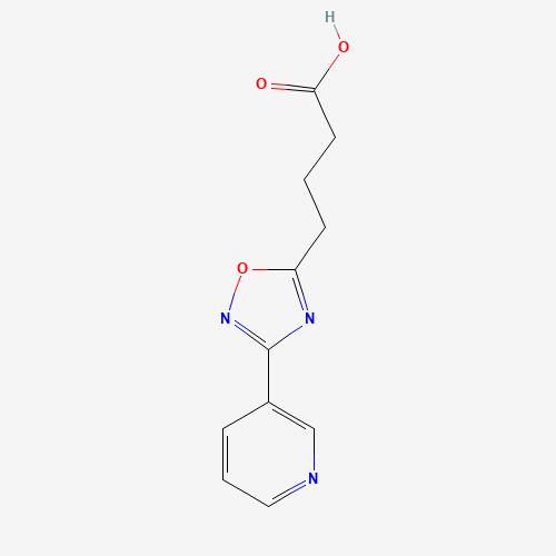 4-(3-pyridin-3-yl-1,2,4-oxadiazol-5-yl)butanoic acid (CAS: 878437-11-7) - Related Chemical Product