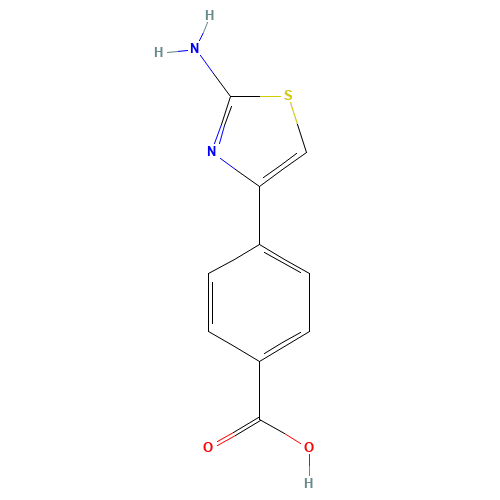 4-(2-amino-1,3-thiazol-4-yl)benzoic acid (CAS: 216959-94-3) - Related Chemical Product