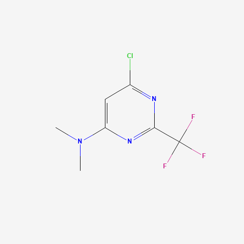 6-chloro-N,N-dimethyl-2-(trifluoromethyl)pyrimidin-4-amine (CAS: 866648-53-5) - Related Chemical Product