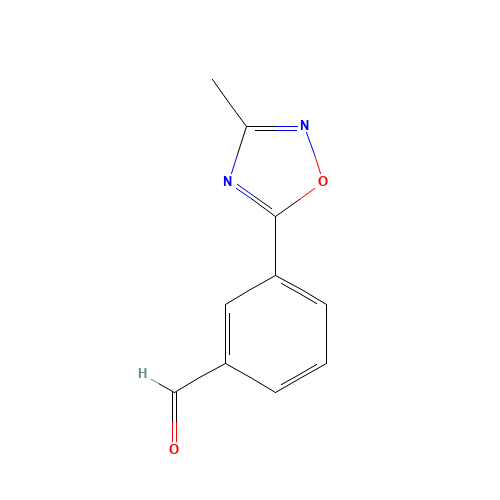 3-(3-methyl-1,2,4-oxadiazol-5-yl)benzaldehyde (CAS: 273727-50-7) - Related Chemical Product