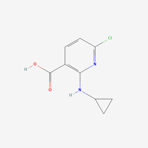 6-chloro-2-(cyclopropylamino)pyridine-3-carboxylic acid (CAS: 1256826-07-9) - Related Chemical Product