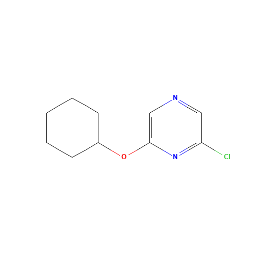 2-chloro-6-cyclohexyloxypyrazine (CAS: 1016681-36-9) - Related Chemical Product