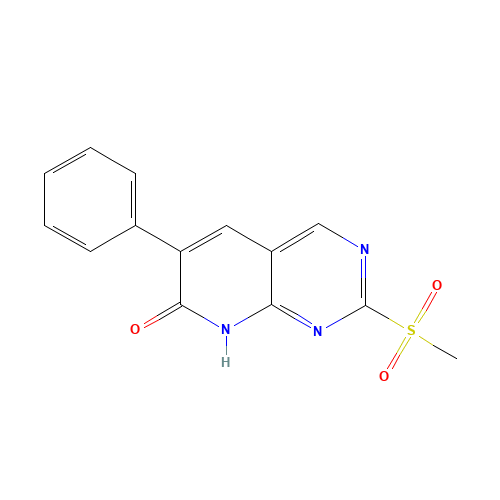 2-methylsulfonyl-6-phenyl-8H-pyrido[2,3-d]pyrimidin-7-one (CAS: 867353-45-5) - Related Chemical Product