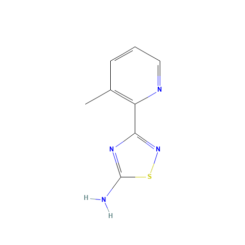 3-(3-methylpyridin-2-yl)-1,2,4-thiadiazol-5-amine (CAS: 1179362-60-7) - Related Chemical Product