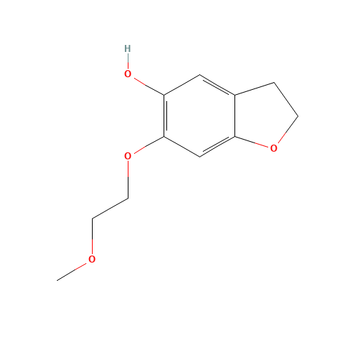 6-(2-methoxyethoxy)-2,3-dihydro-1-benzofuran-5-ol (CAS: 119795-17-4) - Related Chemical Product