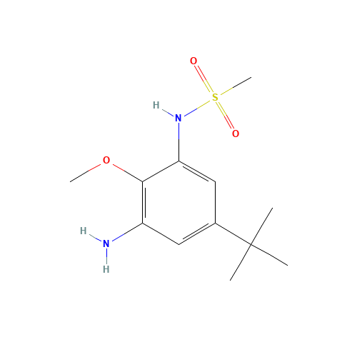 N-(3-amino-5-tert-butyl-2-methoxyphenyl)methanesulfonamide (CAS: 404010-35-1) - Related Chemical Product