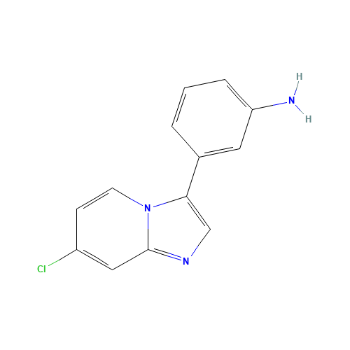 3-(7-chloroimidazo[1,2-a]pyridin-3-yl)aniline (CAS: 1036761-84-8) - Related Chemical Product