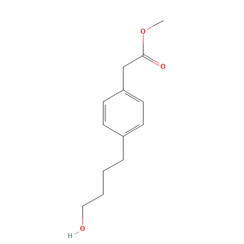 methyl 2-[4-(4-hydroxybutyl)phenyl]acetate (CAS: 164931-20-8) - Related Chemical Product