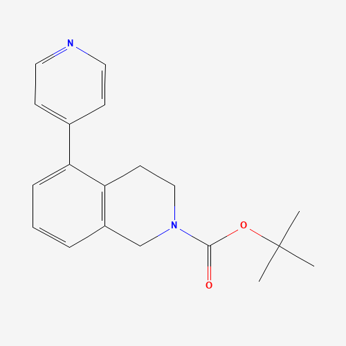 tert-butyl 5-pyridin-4-yl-3,4-dihydro-1H-isoquinoline-2-carboxylate (CAS: 1430217-25-6) - Related Chemical Product