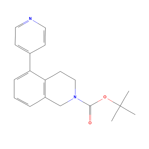 tert-butyl 5-pyridin-4-yl-3,4-dihydro-1H-isoquinoline-2-carboxylate (CAS: 1430217-25-6) - Related Chemical Product