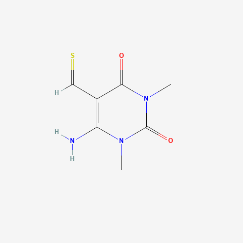 4-amino-1,3-dimethyl-2,6-dioxopyrimidine-5-carbothialdehyde (CAS: 181465-38-3) - Related Chemical Product