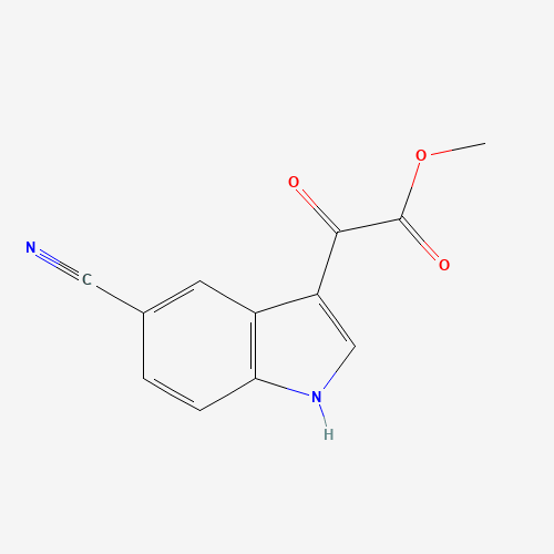methyl 2-(5-cyano-1H-indol-3-yl)-2-oxoacetate (CAS: 202124-88-7) - Related Chemical Product