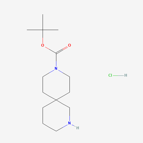 tert-butyl 2,9-diazaspiro[5.5]undecane-9-carboxylate;hydrochloride (CAS: 1279866-58-8) - Related Chemical Product