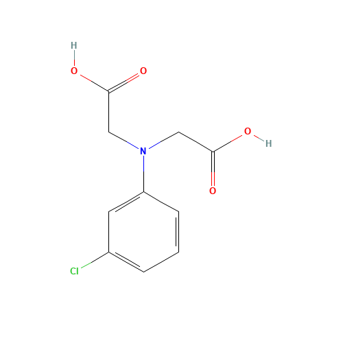 2-[N-(carboxymethyl)-3-chloroanilino]acetic acid (CAS: 125340-66-1) - Related Chemical Product