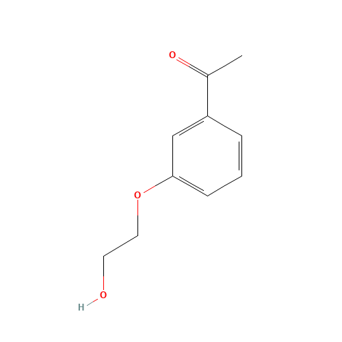 1-[3-(2-hydroxyethoxy)phenyl]ethanone (CAS: 126572-94-9) - Related Chemical Product