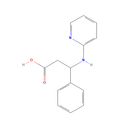 3-phenyl-3-(pyridin-2-ylamino)propanoic acid (CAS: 1135400-24-6) - Related Chemical Product