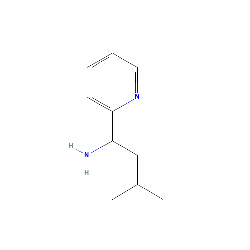 3-methyl-1-pyridin-2-ylbutan-1-amine (CAS: 825647-69-6) - Related Chemical Product