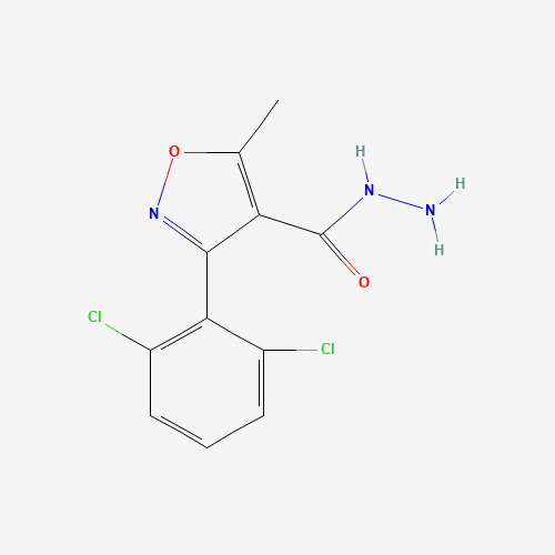 3-(2,6-dichlorophenyl)-5-methyl-1,2-oxazole-4-carbohydrazide (CAS: 263255-98-7) - Related Chemical Product