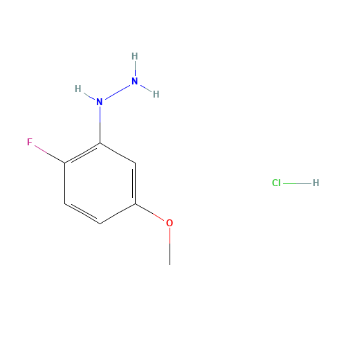 (2-fluoro-5-methoxyphenyl)hydrazine;hydrochloride (CAS: 1198283-29-2) - Related Chemical Product