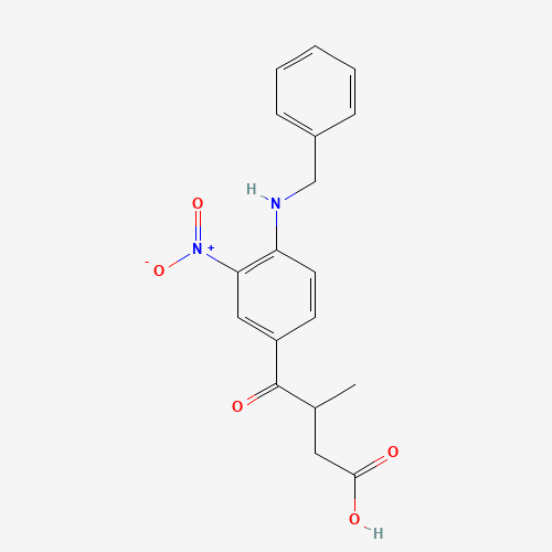 4-[4-(benzylamino)-3-nitrophenyl]-3-methyl-4-oxobutanoic acid (CAS: 85633-97-2) - Related Chemical Product
