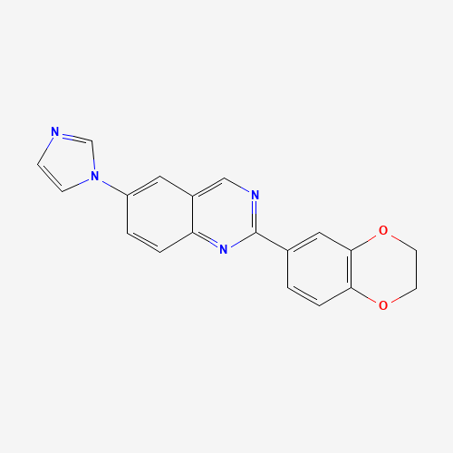 2-(2,3-dihydro-1,4-benzodioxin-6-yl)-6-imidazol-1-ylquinazoline (CAS: 1004997-82-3) - Related Chemical Product