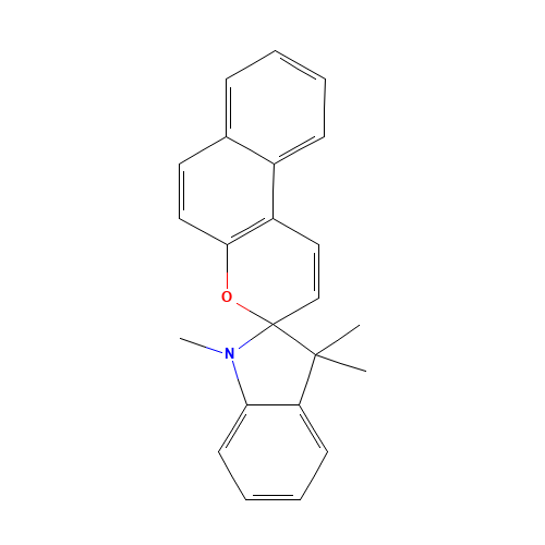 1',3',3'-trimethylspiro[benzo[f]chromene-3,2'-indole] (CAS: 1592-43-4) - Related Chemical Product