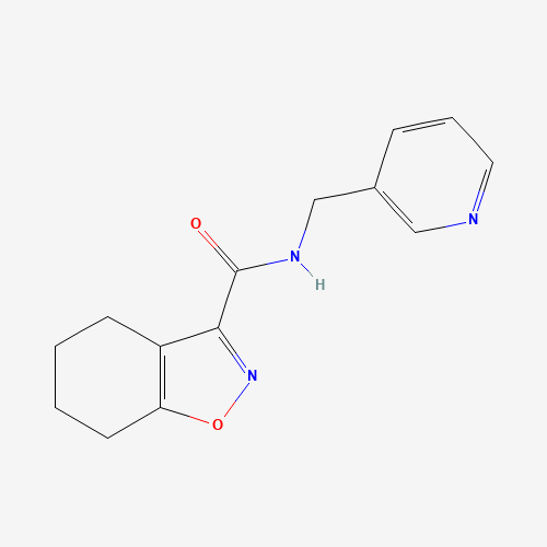 N-(pyridin-3-ylmethyl)-4,5,6,7-tetrahydro-1,2-benzoxazole-3-carboxamide (CAS: 909087-59-8) - Related Chemical Product