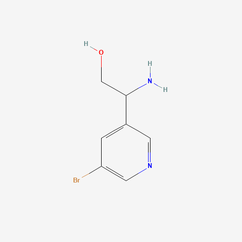 2-amino-2-(5-bromopyridin-3-yl)ethanol (CAS: 1270379-81-1) - Related Chemical Product