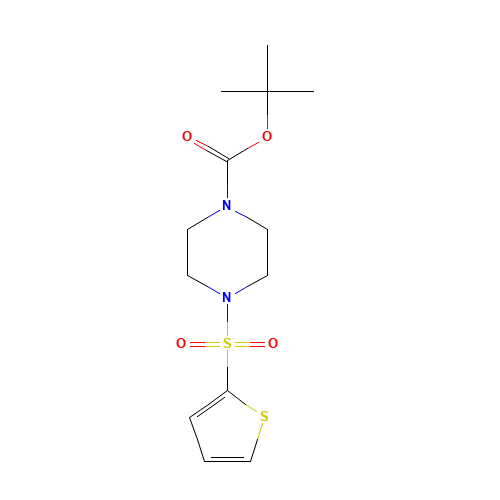 tert-butyl 4-thiophen-2-ylsulfonylpiperazine-1-carboxylate (CAS: 774575-85-8) - Related Chemical Product